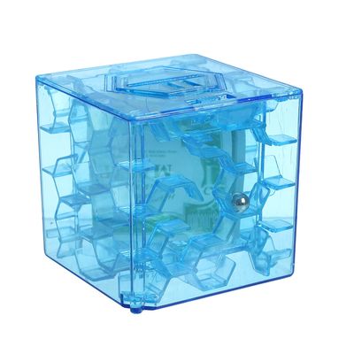 Обложка Головоломка "Лабиринт" с копилкой, цвет синий, издательство Буква-Ленд                                         | купить в книжном магазине Рослит