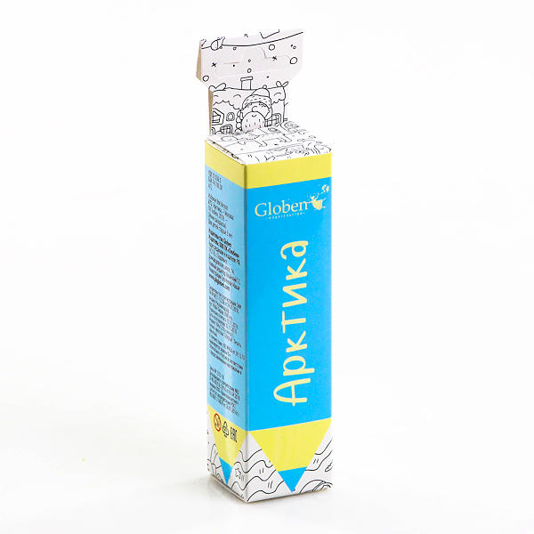 Обложка книги Раскраска карманная "Арктика", Автор PA087, издательство Глобен | купить в книжном магазине Рослит