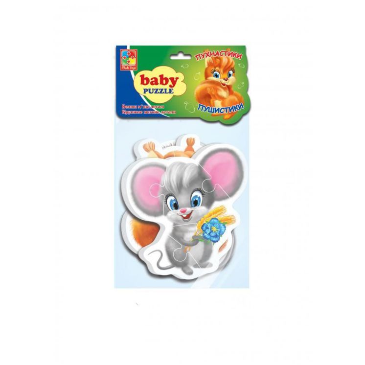 Обложка Мягкие пазлы" "Baby puzzle Пушистики", издательство Я РАСТУ ТОЙЗ | купить в книжном магазине Рослит