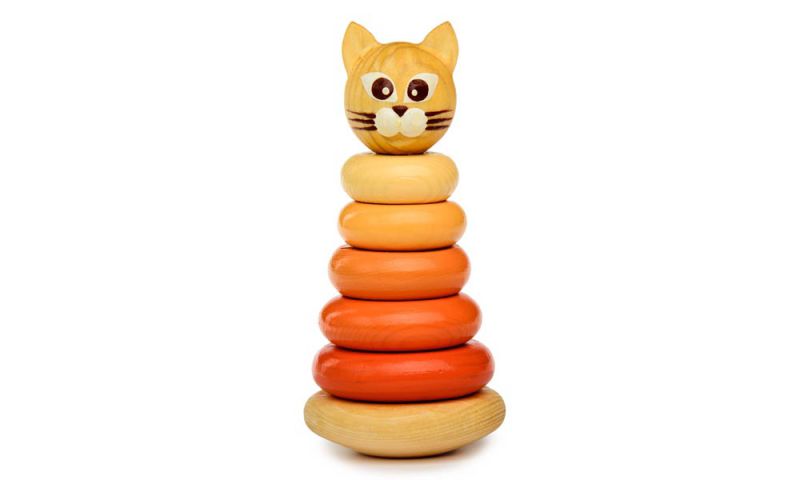 Обложка Пирамидка Котенок 7 дет (Томик), издательство Томик | купить в книжном магазине Рослит