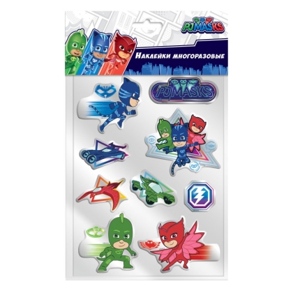 Обложка Наклейки гелевые "Герои в масках", диз. 4, издательство НД Плэй                                            | купить в книжном магазине Рослит