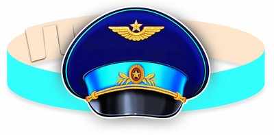 Обложка книги Маска-ободок Фуражка лётчика, Автор МА-9744, издательство Сфера | купить в книжном магазине Рослит