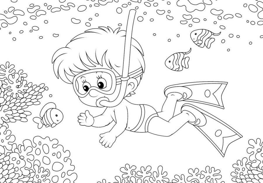 Обложка Подводный мир Раскраски для малышей, издательство АСТ-Пресс | купить в книжном магазине Рослит