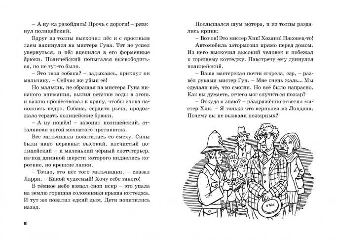 Обложка Тайна сгоревшего коттеджа. Кн.1 / Пять юных сыщиков и пёс-детектив, издательство Махаон | купить в книжном магазине Рослит