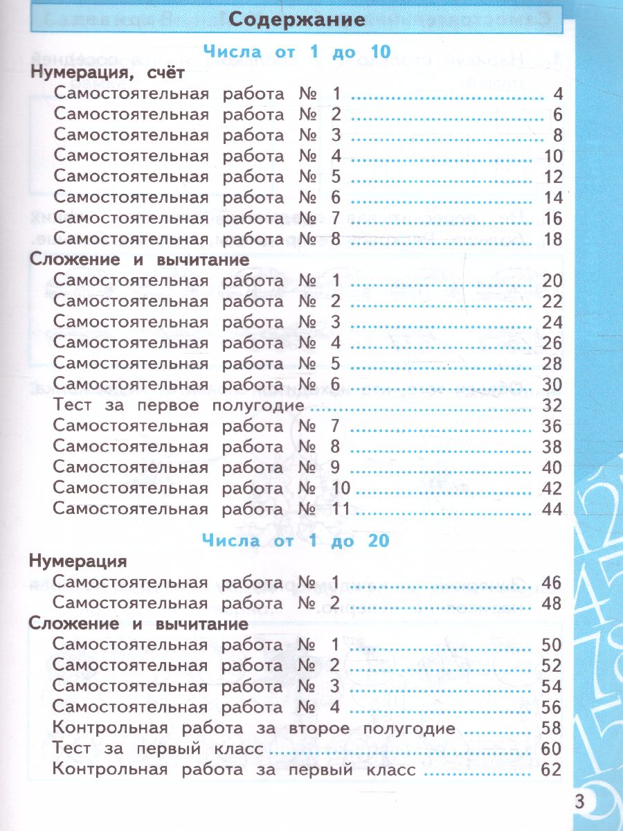 Обложка книги Математика 1 класс. Самостоятельная и контрольная работа ФГОС НОВЫЙ (к новому учебнику), Автор Лопаткова О.А., издательство Экзамен | купить в книжном магазине Рослит