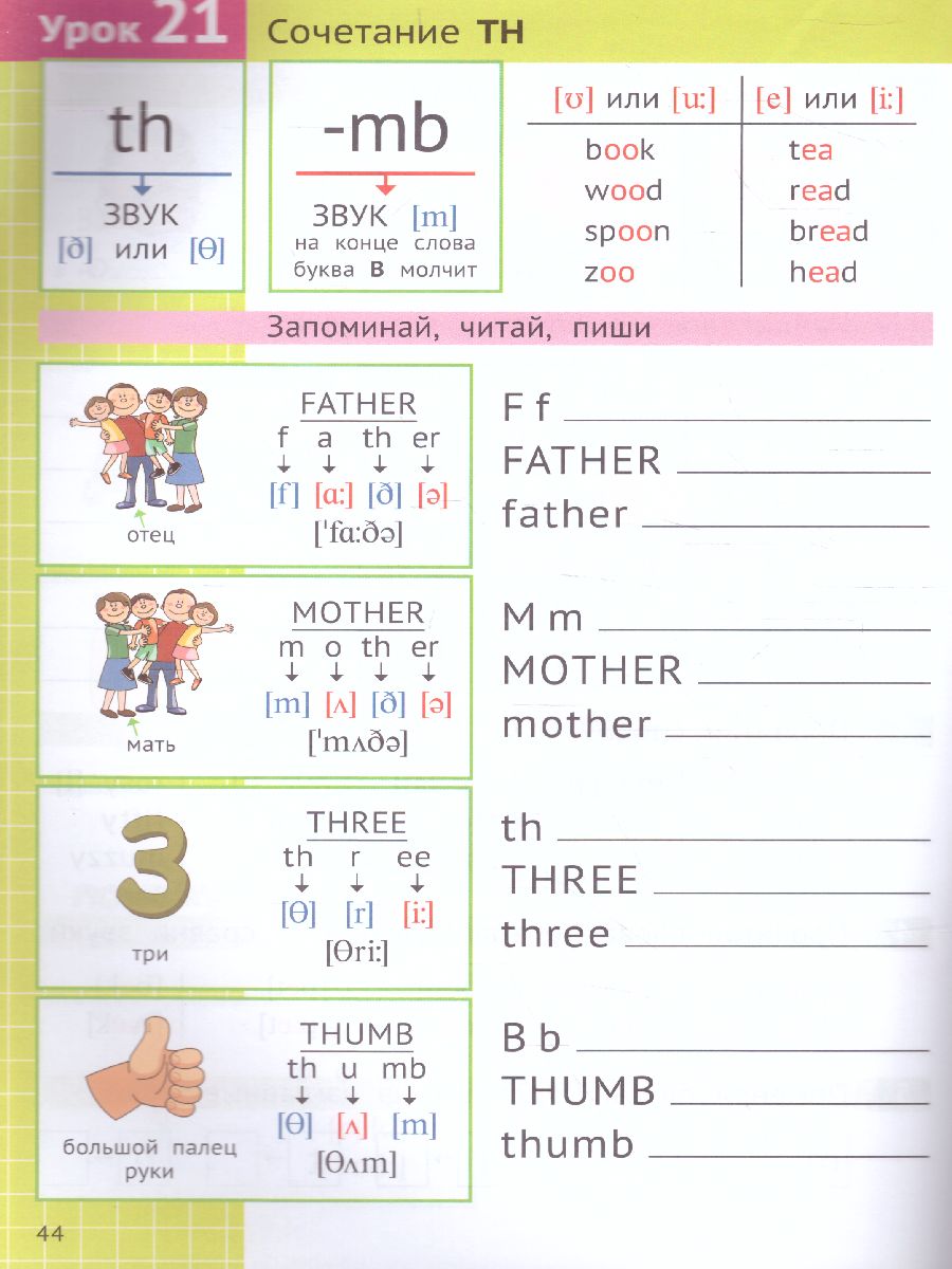 Обложка книги Английский язык. Буквы и звуки. Тренажёр по чтению, Автор Русинова Е.В., издательство Титул | купить в книжном магазине Рослит