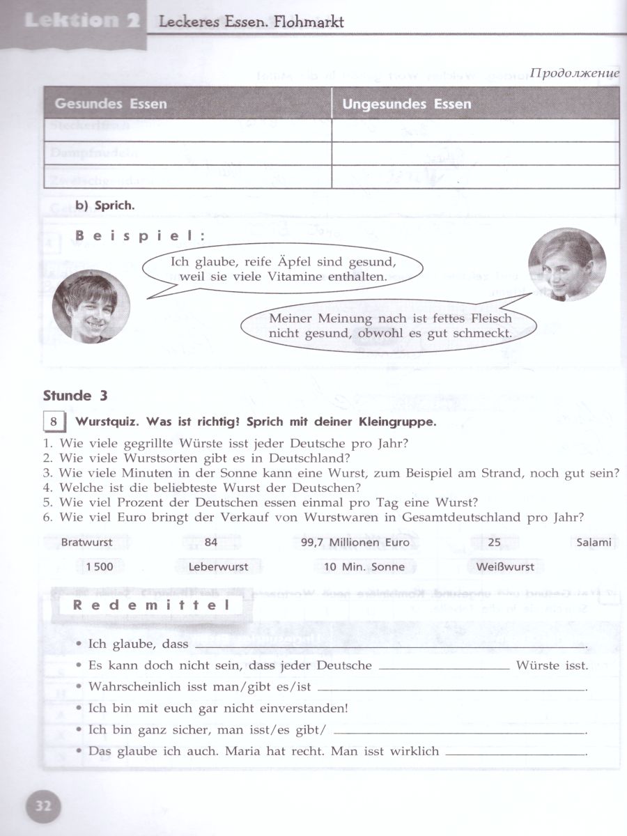 Обложка книги Немецкий язык 8 класс. Рабочая тетрадь. Для школ с углубленным изучением Немецкого языка, Автор Радченко О.А. Захарова О.Л. Глушак В.М., издательство Просвещение | купить в книжном магазине Рослит