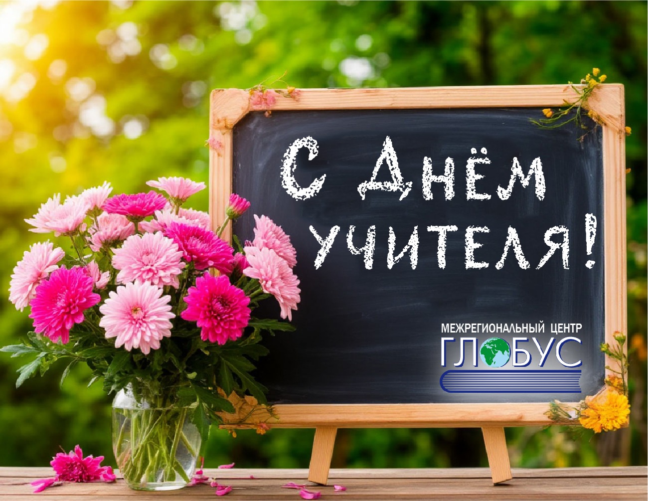 Поздаравляем с днём учителя