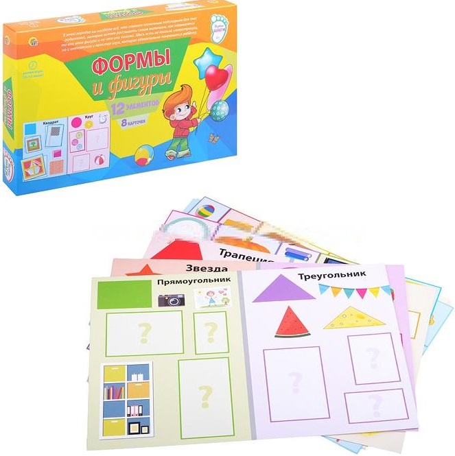 Обложка Первые шаги Формы и фигуры, издательство Проф-пресс | купить в книжном магазине Рослит