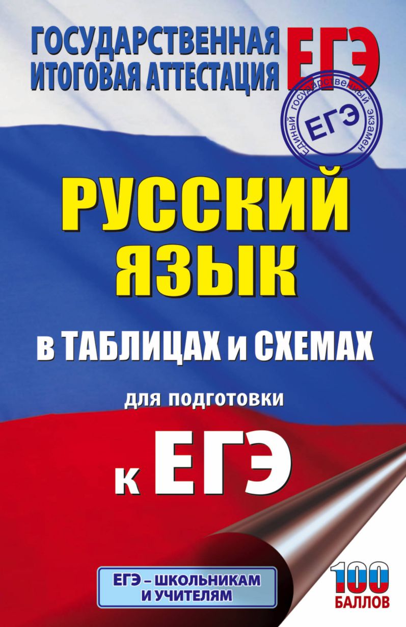 Обложка книги ЕГЭ Русский язык в таблицах и схемах для подготовки к ЕГЭ, Автор Текучева И.В., издательство АСТ | купить в книжном магазине Рослит