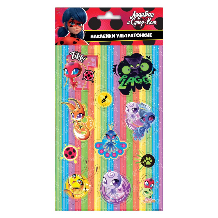 Обложка Наклейки пленочные «Леди Баг и Супер-Кот», диз. 4, издательство НД Плэй                                            | купить в книжном магазине Рослит