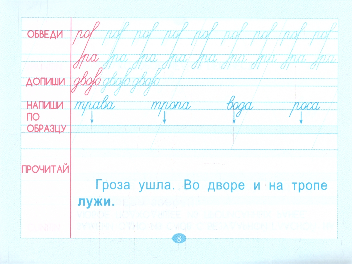 Обложка книги Тренажёр по чистописанию. Подготовка к контрольному списыванию 1 класс , Автор Тарасова Л. Е., издательство 5 за знания | купить в книжном магазине Рослит