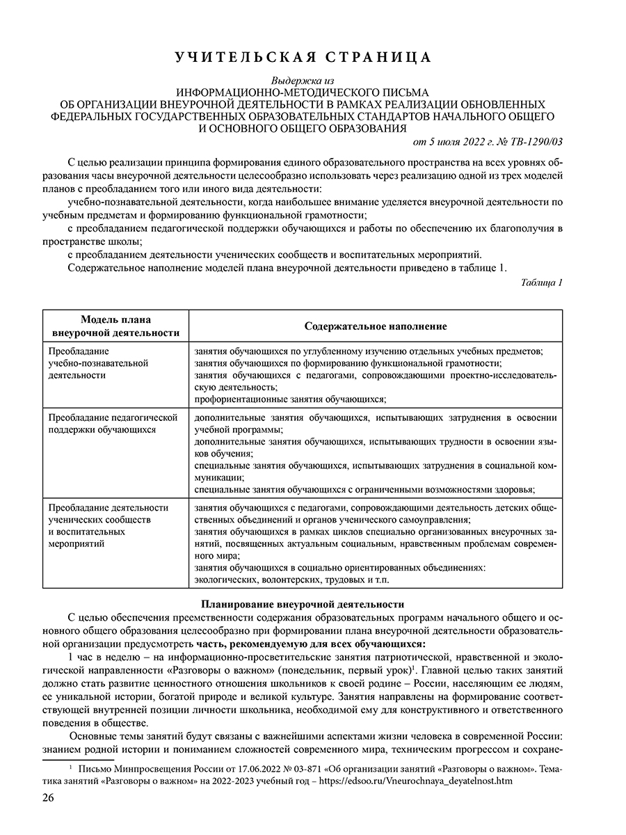 Обложка Журнал внеурочной деятельности в образовательной организации 1-4 классы., издательство Планета | купить в книжном магазине Рослит