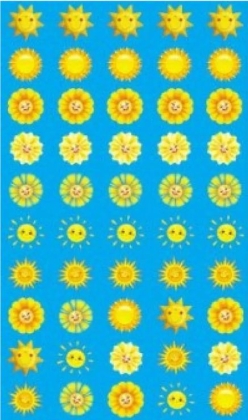 Обложка книги Набор наклеек для поощрения Солнышки НМ-7749 (Сфера), Автор НМ-7749, издательство Сфера | купить в книжном магазине Рослит