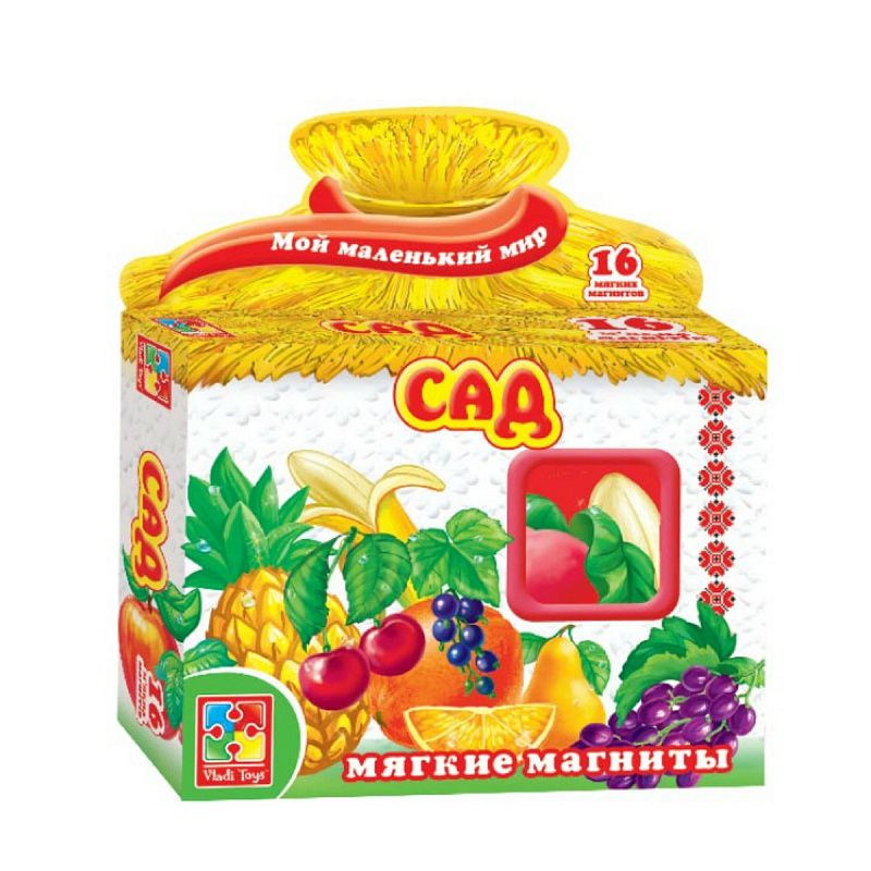 Обложка Игра на магнитах «Сад», издательство Я РАСТУ ТОЙЗ | купить в книжном магазине Рослит