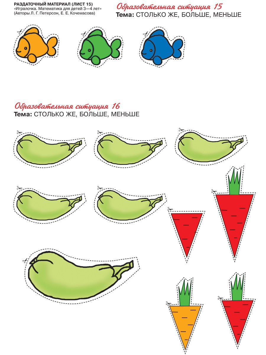 Обложка книги Математика для детей 3-4 лет. Игралочка. Раздаточный материал, Автор Петерсон Л.Г. Кочемасова Е.Е., издательство Просвещение/Союз                                   | купить в книжном магазине Рослит