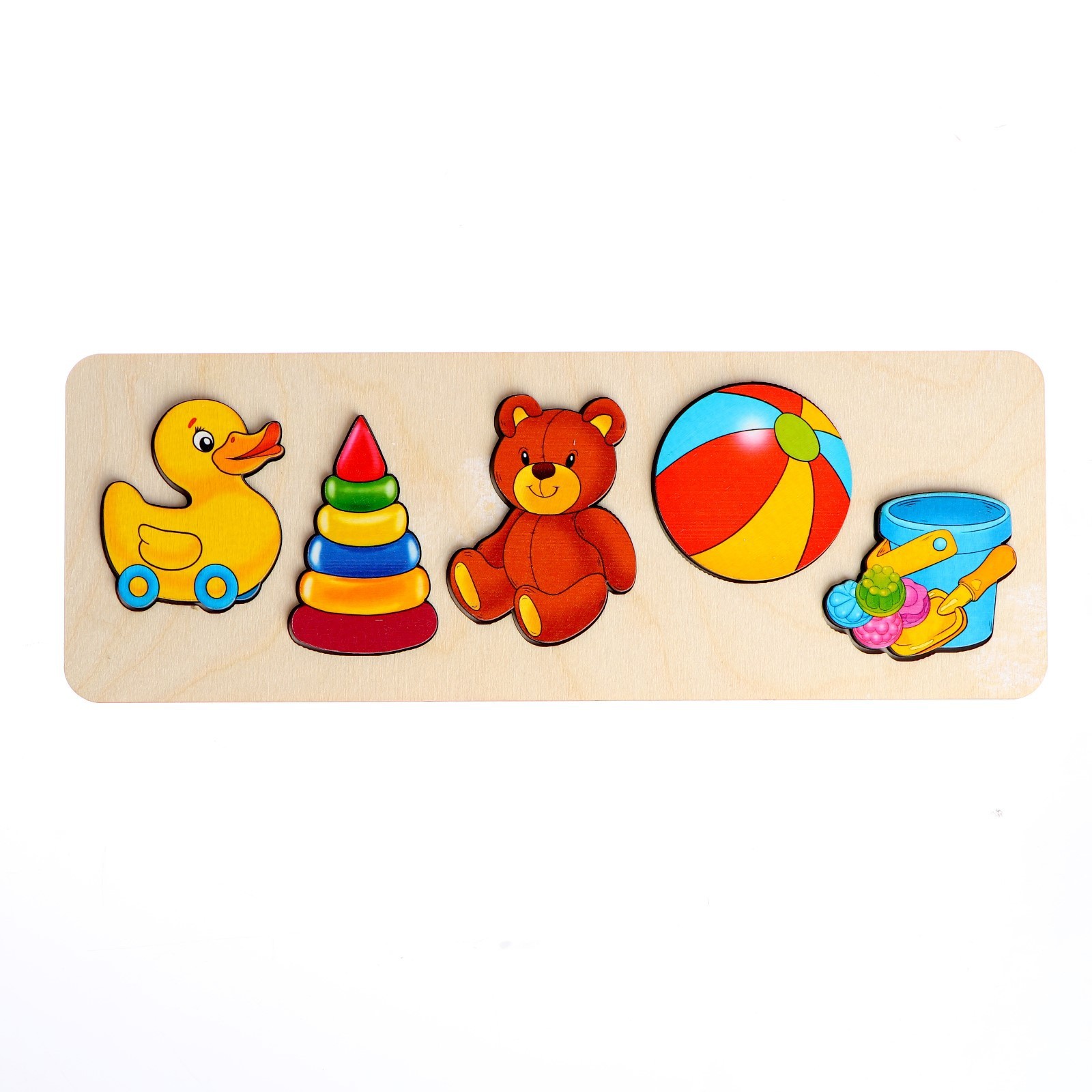 Обложка Рамка-вкладыш Игрушки 5 деталей, издательство Буква-Ленд                                         | купить в книжном магазине Рослит