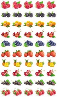 Обложка книги Набор для поощрения на самоклеящейся бумаге Ягодки (95х160), Автор НМ-7737, издательство Сфера | купить в книжном магазине Рослит