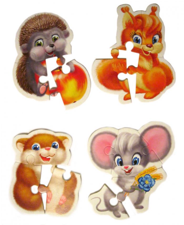 Обложка Мягкие пазлы" "Baby puzzle Пушистики", издательство Я РАСТУ ТОЙЗ | купить в книжном магазине Рослит