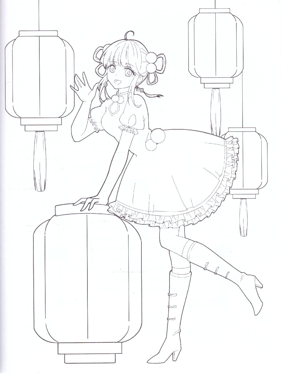 Обложка Anime Art. Наряд для Лолиты. Книга для творчества в стиле аниме и манга, издательство АСТ | купить в книжном магазине Рослит