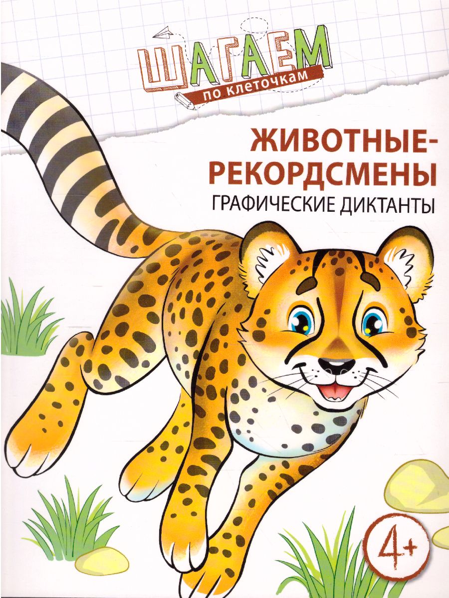 Обложка книги Шагаем по клеточкам. Графические диктанты. Для детей 4-6 лет, Автор Модель Н.А., издательство Сфера | купить в книжном магазине Рослит