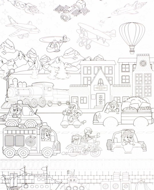 Обложка Мегараскраска. Транспорт, издательство НД Плэй                                            | купить в книжном магазине Рослит