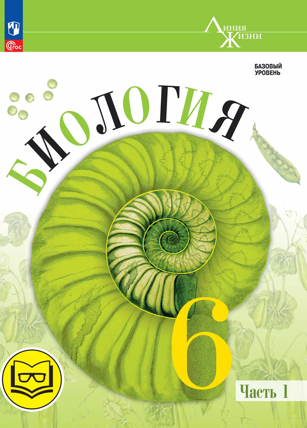 Обложка книги Биология. 6 класс. Учебное пособие. В 2 частях. Часть 1 (для слабовидящих обучающихся), Автор Пасечник В.В. Суматохин С.В. Гапонюк З.Г. Швцов, издательство Просвещение | купить в книжном магазине Рослит