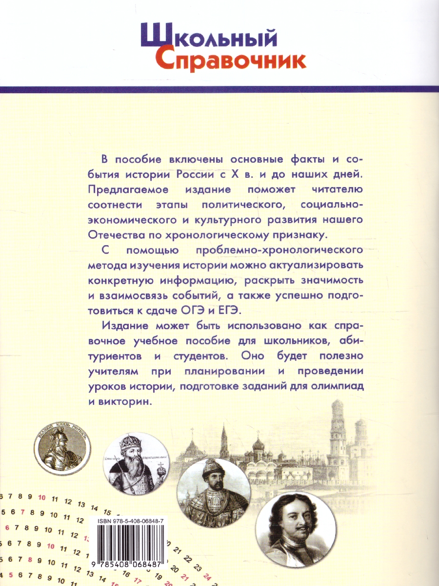 Обложка книги Календарь исторических дат России Х в.-Наше время. 6-11 кл., Автор Чернов Д.И., издательство Вако | купить в книжном магазине Рослит