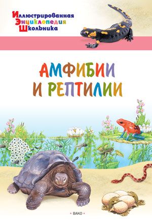 Обложка книги Амфибии и рептилии. Иллюстированная энциклопедия школьника, Автор Орехов А.А., издательство Вако | купить в книжном магазине Рослит