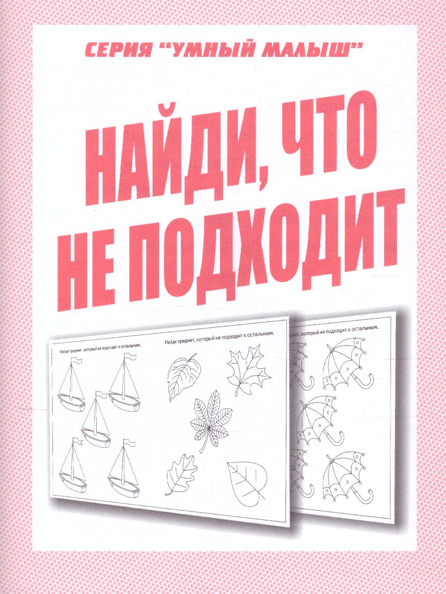 Обложка книги Найди, что не подходит, Автор , издательство Весна-Дизайн | купить в книжном магазине Рослит