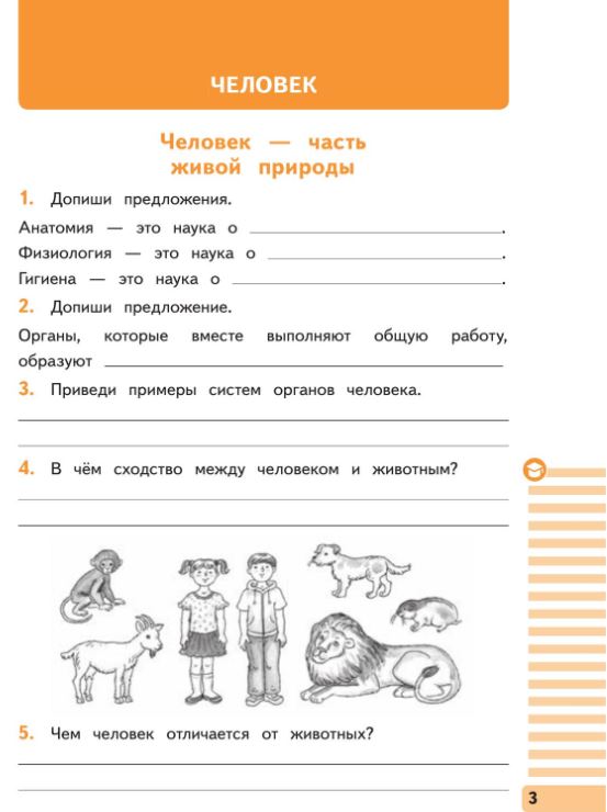 картинка Окружающий мир. Рабочая тетрадь. 3 класс. В 2 ч. Часть 2 от магазина Рослит