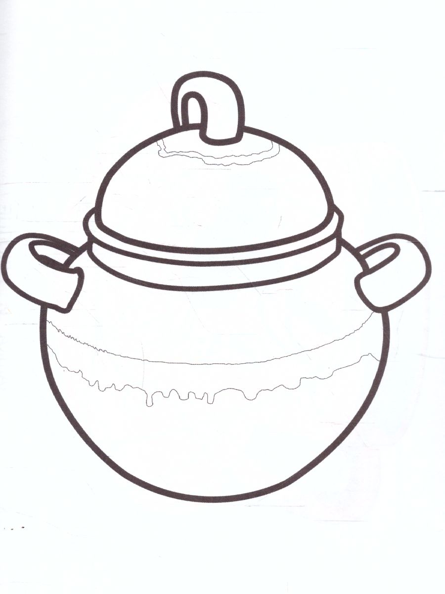 Обложка книги Раскраска "Посуда", Автор , издательство Страна фантазий | купить в книжном магазине Рослит