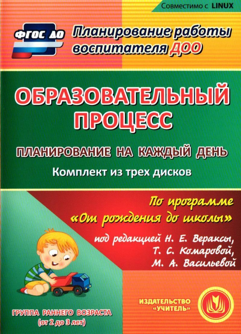 Планы на каждый день 1 младшая группа от рождения до школы по фгос