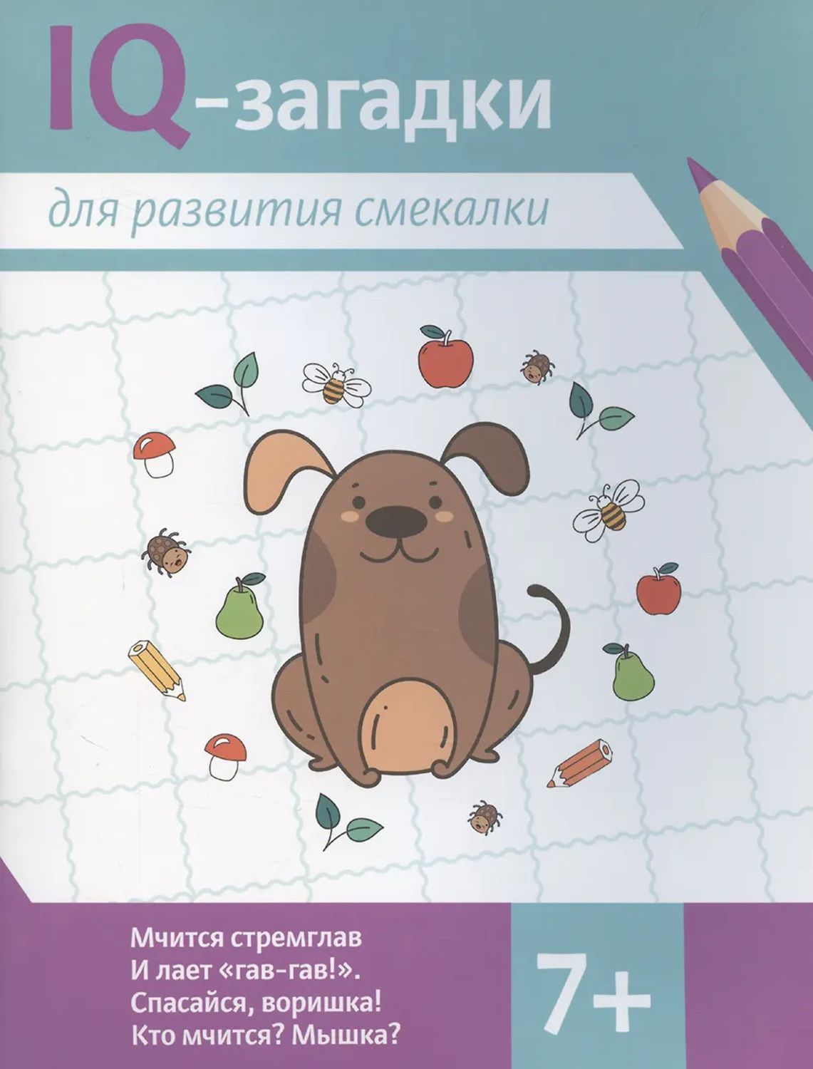 Обложка книги IQ-загадки для развития смекалки, Автор Черняева Валентина Юрьевна, издательство Феникс ТД                                          | купить в книжном магазине Рослит