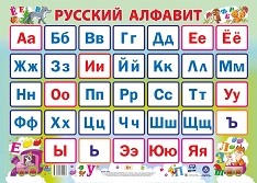 Обложка книги Плакат учебный "Русский алфавит": Формат А2, Автор , издательство Учитель | купить в книжном магазине Рослит