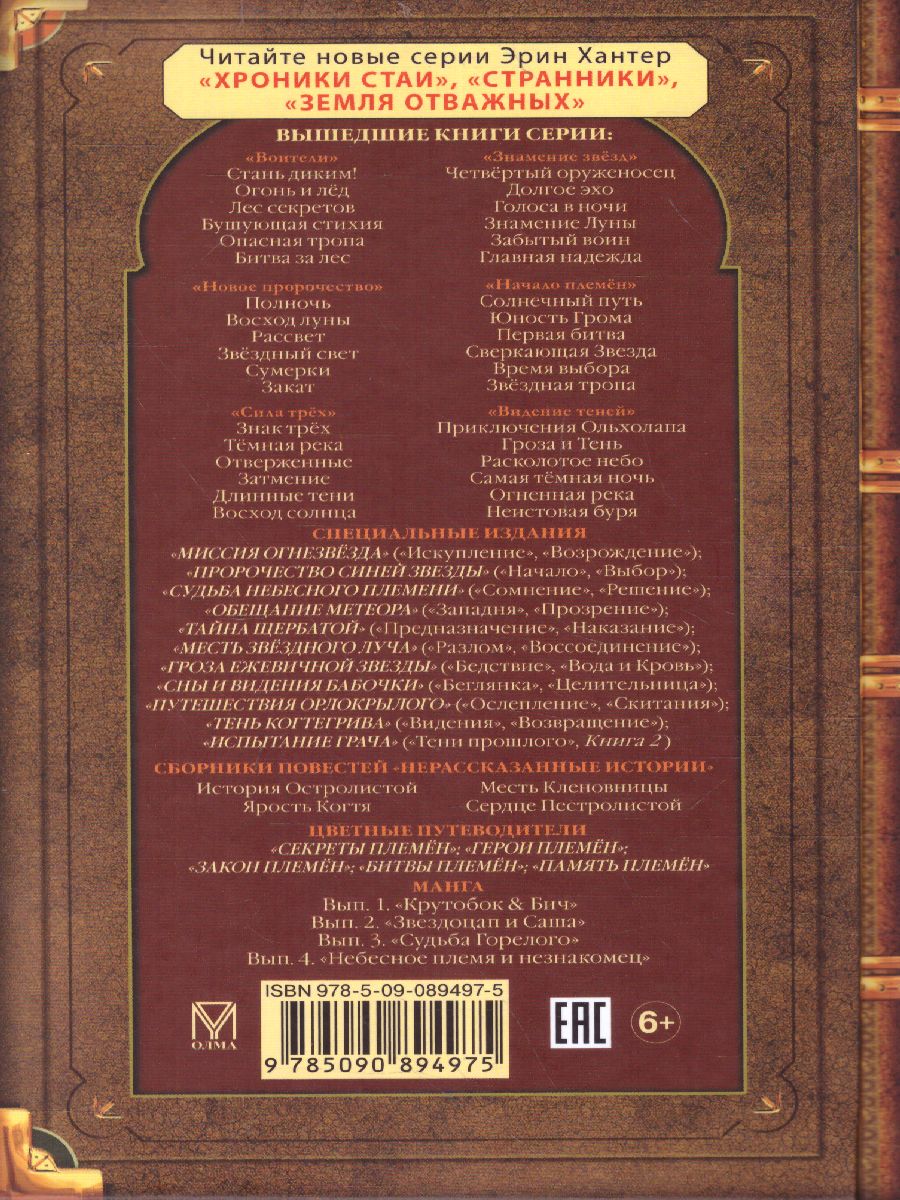 Обложка Коты-воители. Огненная река (цикл "Видение теней"), издательство Просвещение/Союз                                   | купить в книжном магазине Рослит