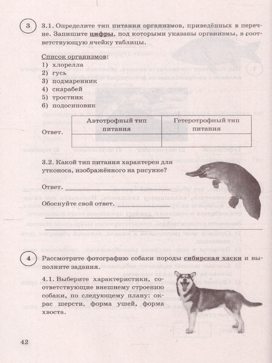 картинка ВПР Биология 8 класс 15 вариантов. Типовые задания. ФГОС от магазина Рослит