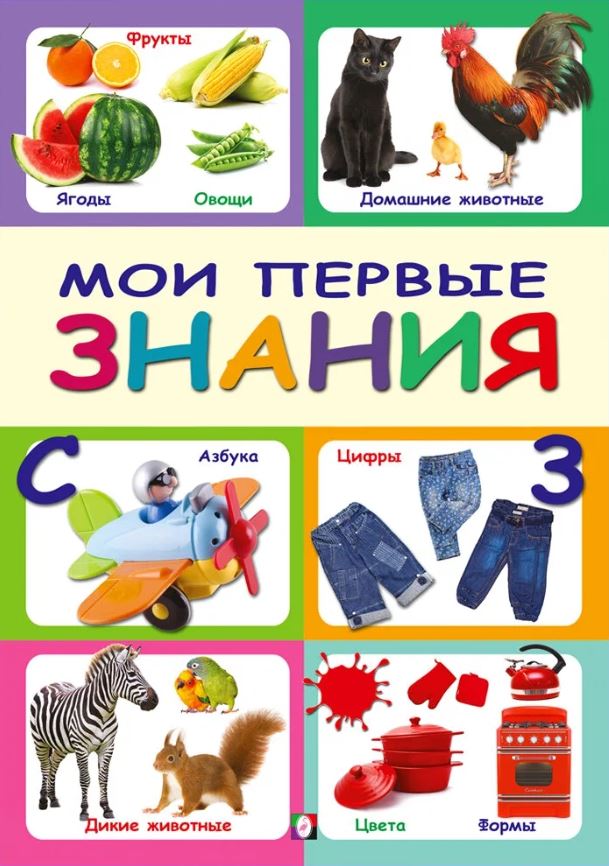 Обложка Мои первые знания / Серия "Первые знания", издательство Фламинго | купить в книжном магазине Рослит
