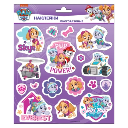 Обложка Наклейки вспененные «Щенячий патруль», диз. 8, издательство НД Плэй                                            | купить в книжном магазине Рослит
