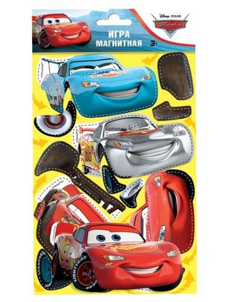 Обложка Магнитная игра Тачки - Молния Маккуин с маркировкой Disney/Pixar, издательство НД Плей                                            | купить в книжном магазине Рослит