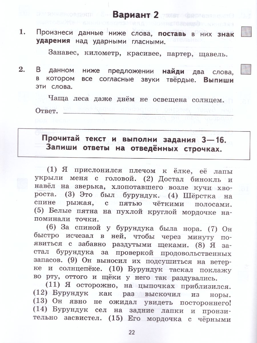 картинка ВПР Русский язык 4 класс. Разноуровневые проверочные работы. Тренажер от магазина Рослит
