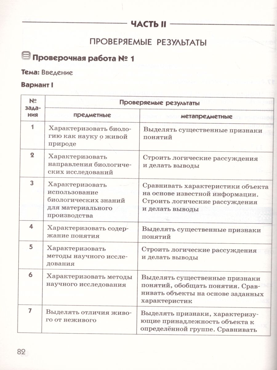картинка Введение в общую биологию и экологию 9 класс. Диагностические работы от магазина Рослит