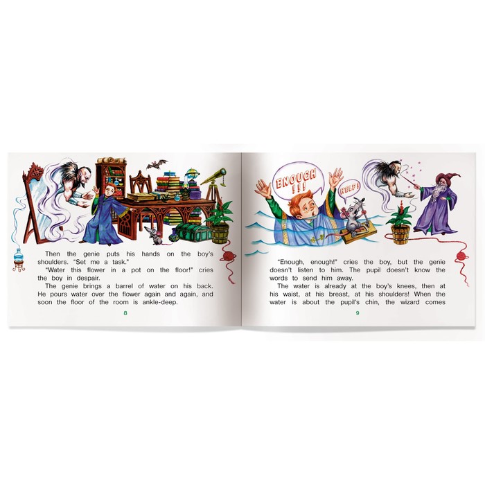 Обложка книги Читаем вместе 2 уровень. Ученик чародея (на английском языке), Автор Львова Т.Е., издательство Айрис | купить в книжном магазине Рослит