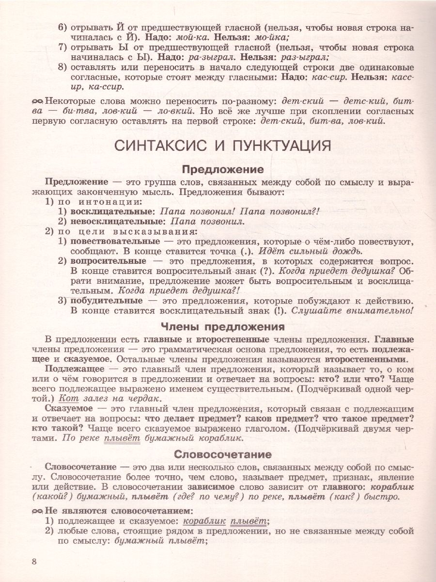 Обложка книги Русский язык 2 класс. Все основные правила, Автор Узорова О.В. Нефёдова Е.А., издательство АСТ | купить в книжном магазине Рослит
