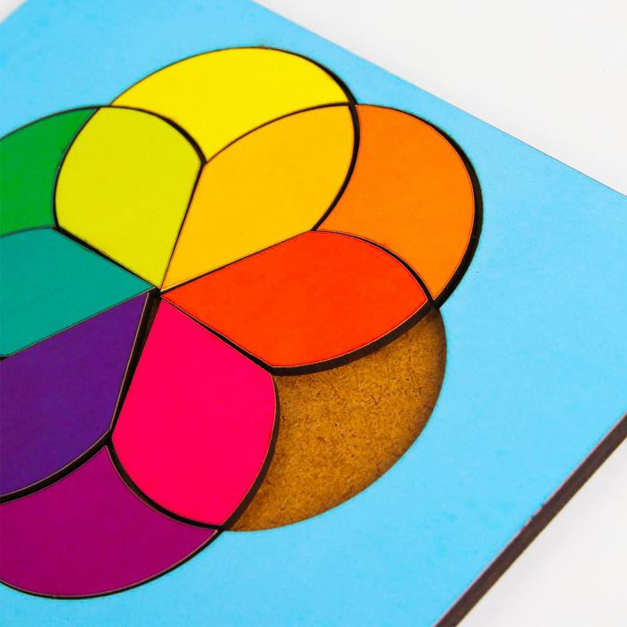 Обложка Головоломка "Колористический круг", издательство Буква-Ленд                                         | купить в книжном магазине Рослит