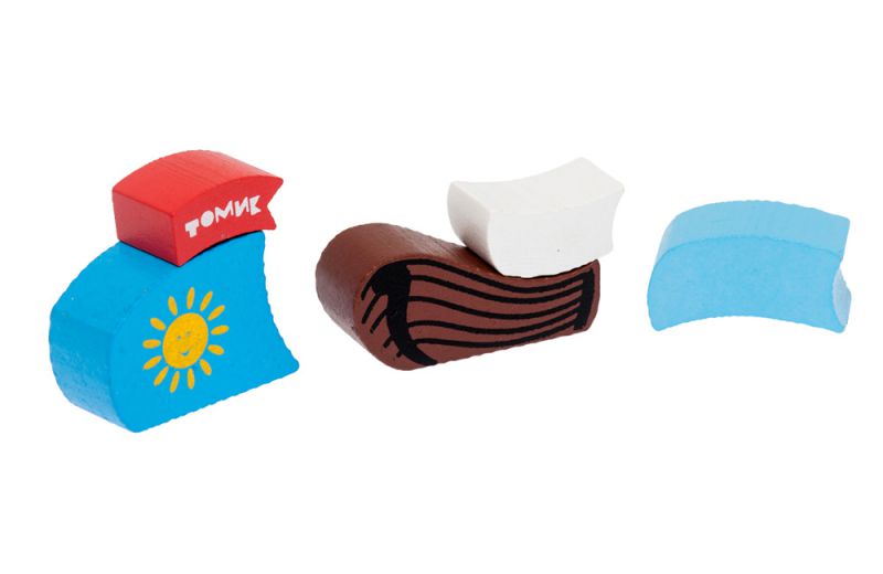 Обложка Пирамидка безосевая "Кораблик", издательство Томик | купить в книжном магазине Рослит