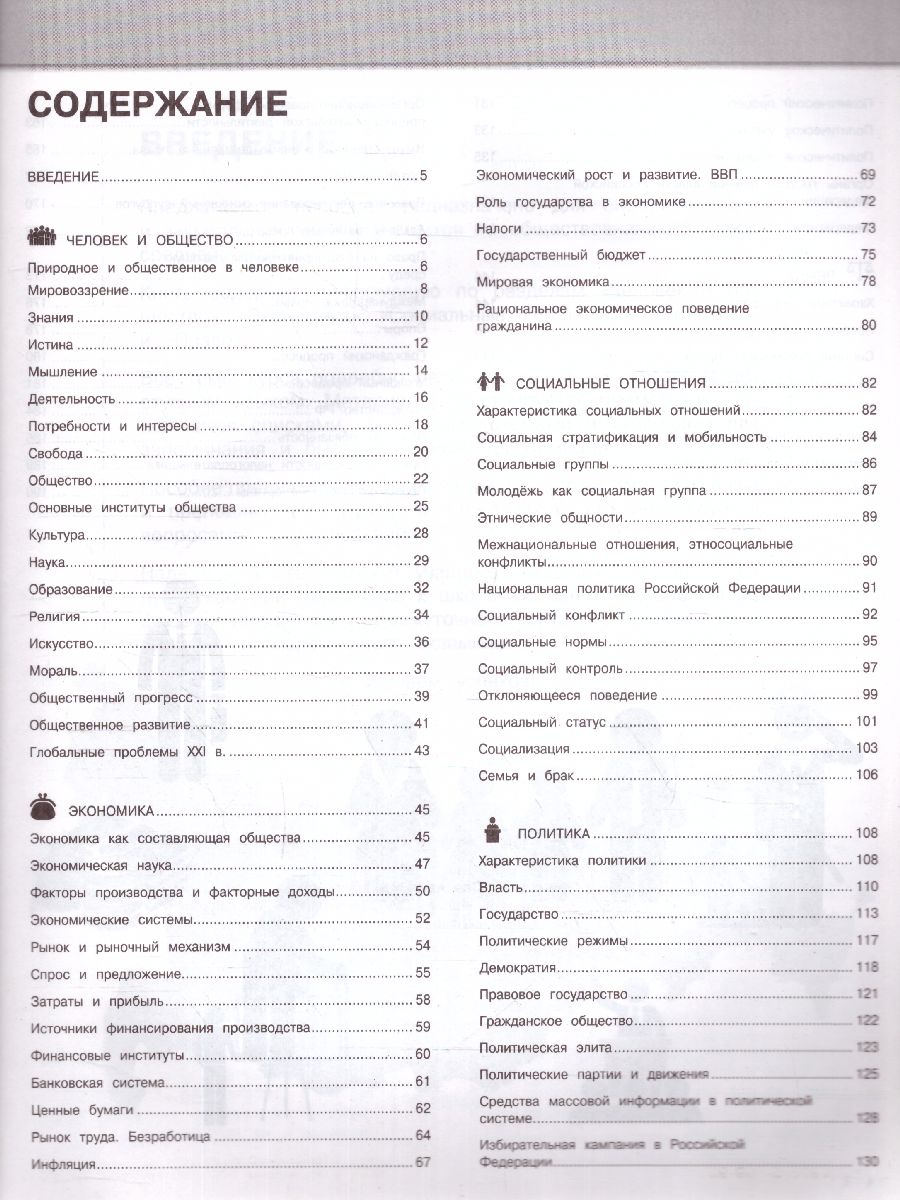 Обложка книги Обществознание Наглядный школьный курс: удобно и понятно, Автор Гришкевич С.М., издательство ЭКСМО | купить в книжном магазине Рослит