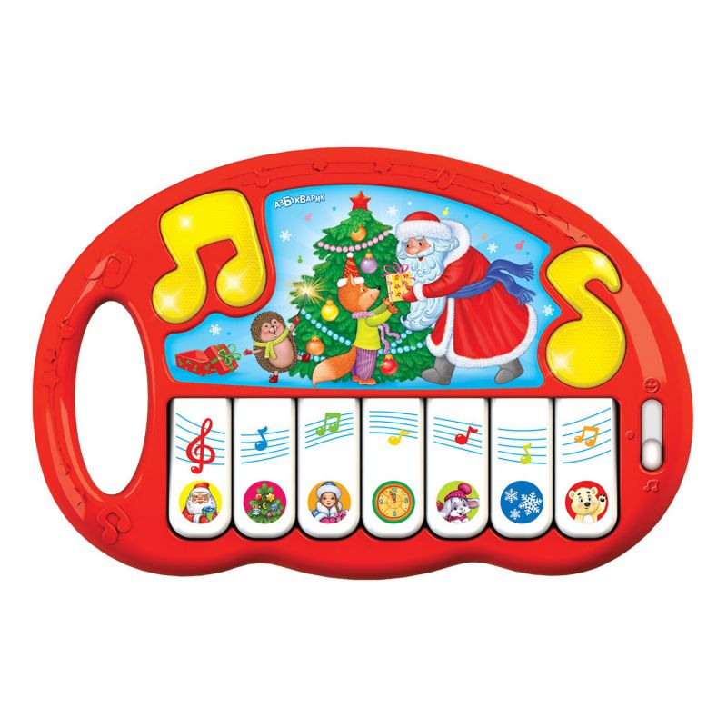 Обложка Пианино Новый год, издательство Азбукварик | купить в книжном магазине Рослит