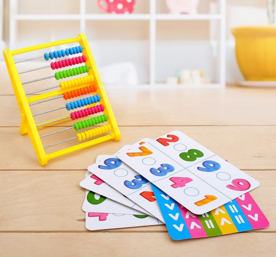 Обложка IQ-ZABIAKA Счёты с обучающими карточками "Учимся считать: больше, меньше, равно" Микс, издательство Буква-Ленд                                         | купить в книжном магазине Рослит