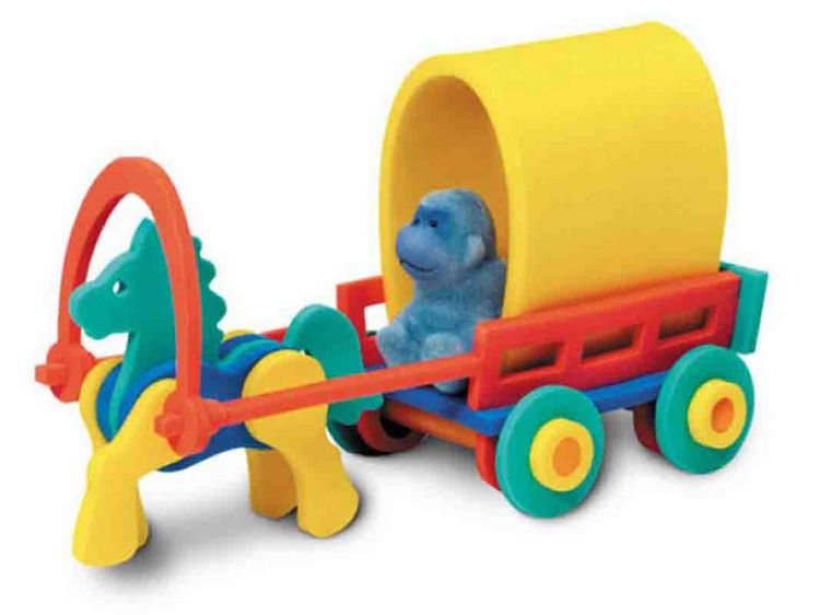 Обложка Конструктор "Повозка", издательство Тедико | купить в книжном магазине Рослит